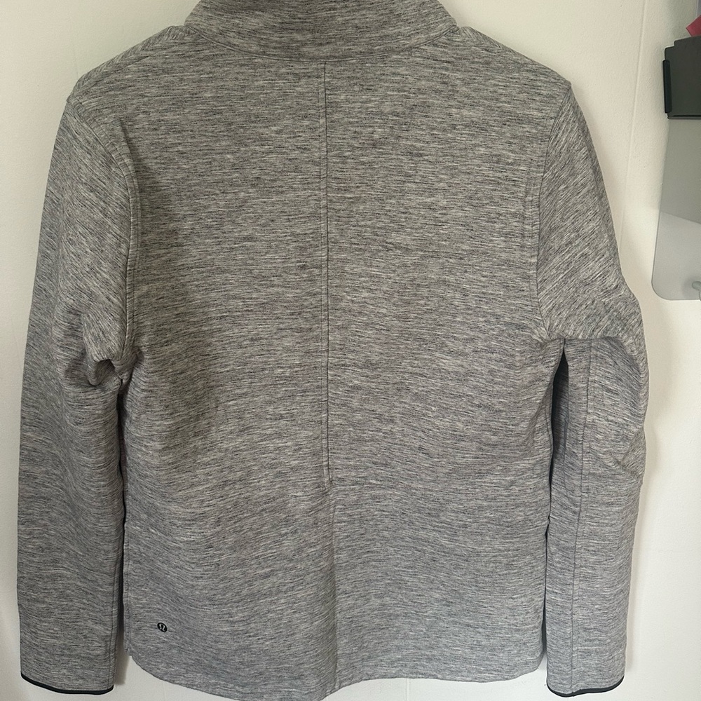 Gray Zip-Up Jacket - image 2